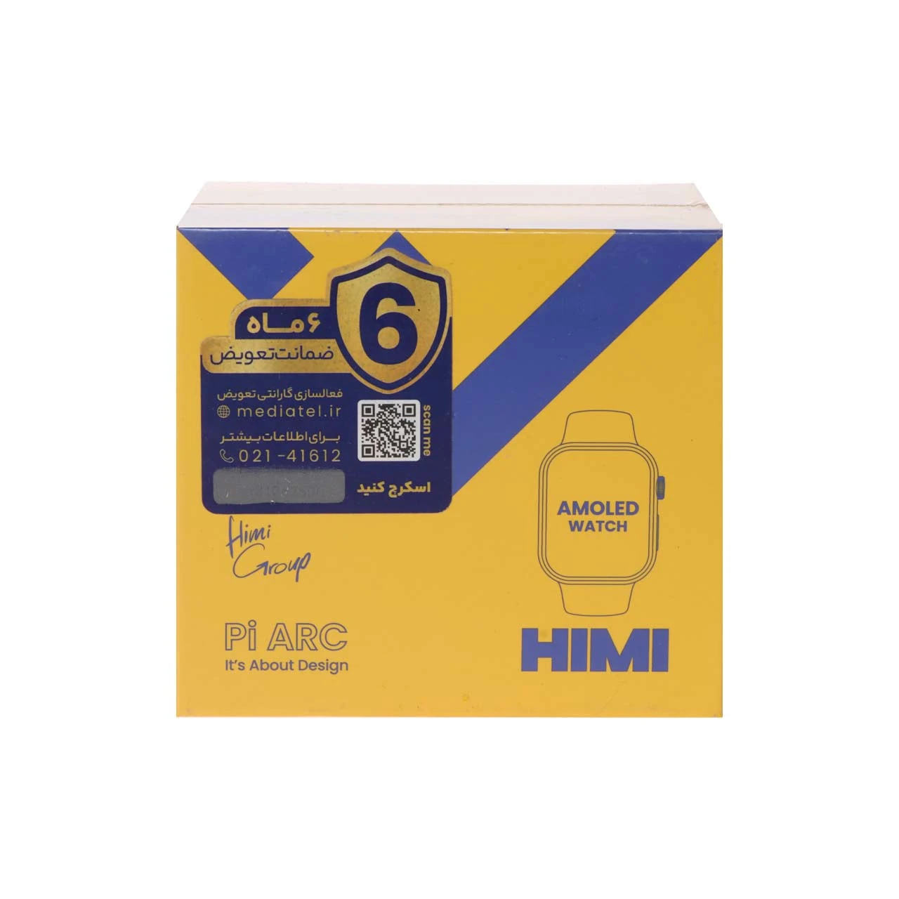 ساعت هوشمند HIMI مدل Pi ARC A10 Mini - طلایی (6 ماه گارانتی تعویض شرکتی)